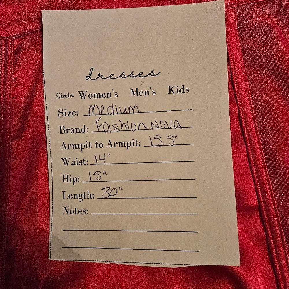 Fashion Nova Melinna Satin Dress – Pink Medium - Picture 9 of 15